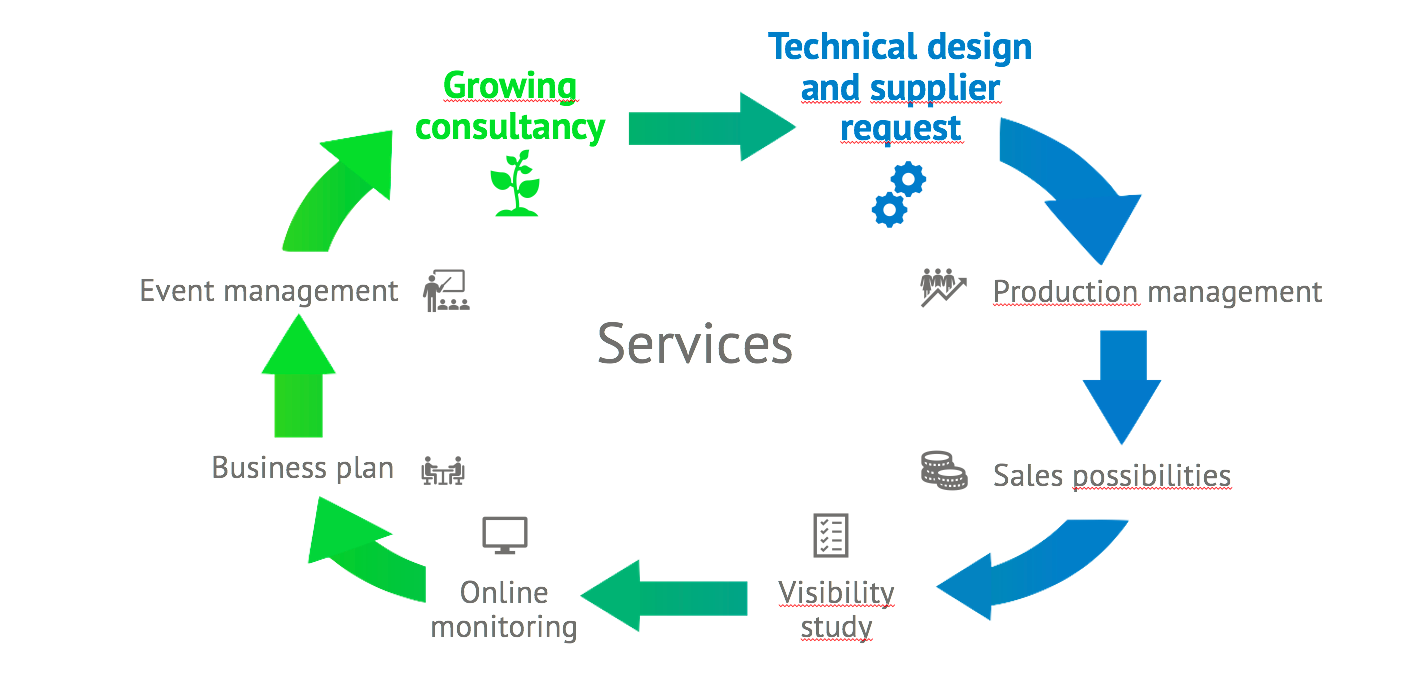 Services of Benjamin Vermeer, who is a vegetable Consultant.